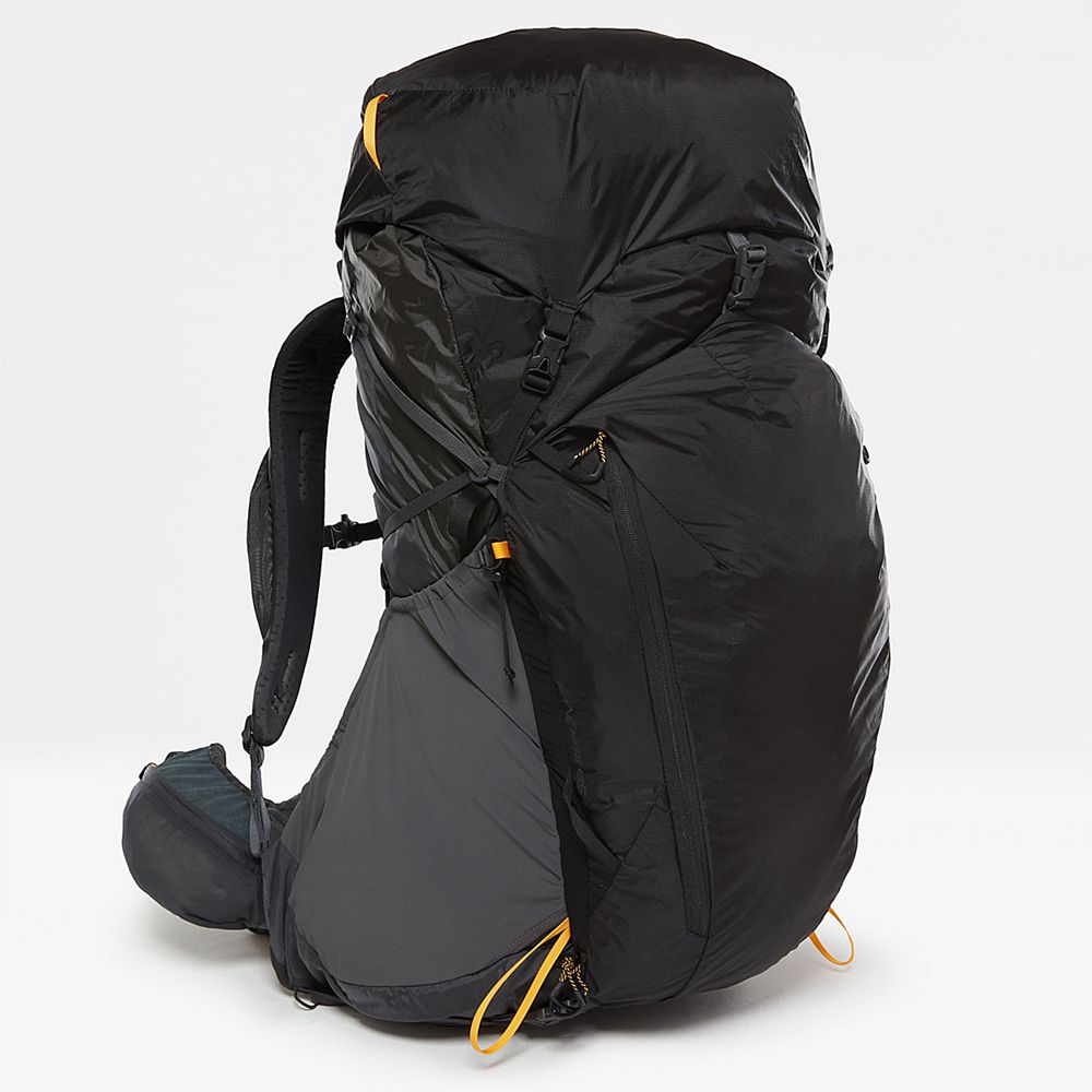 The North Face Backpacks Mens Australia - The North Face Banchee 65 Grey / Black Hiking (OUR-125397)